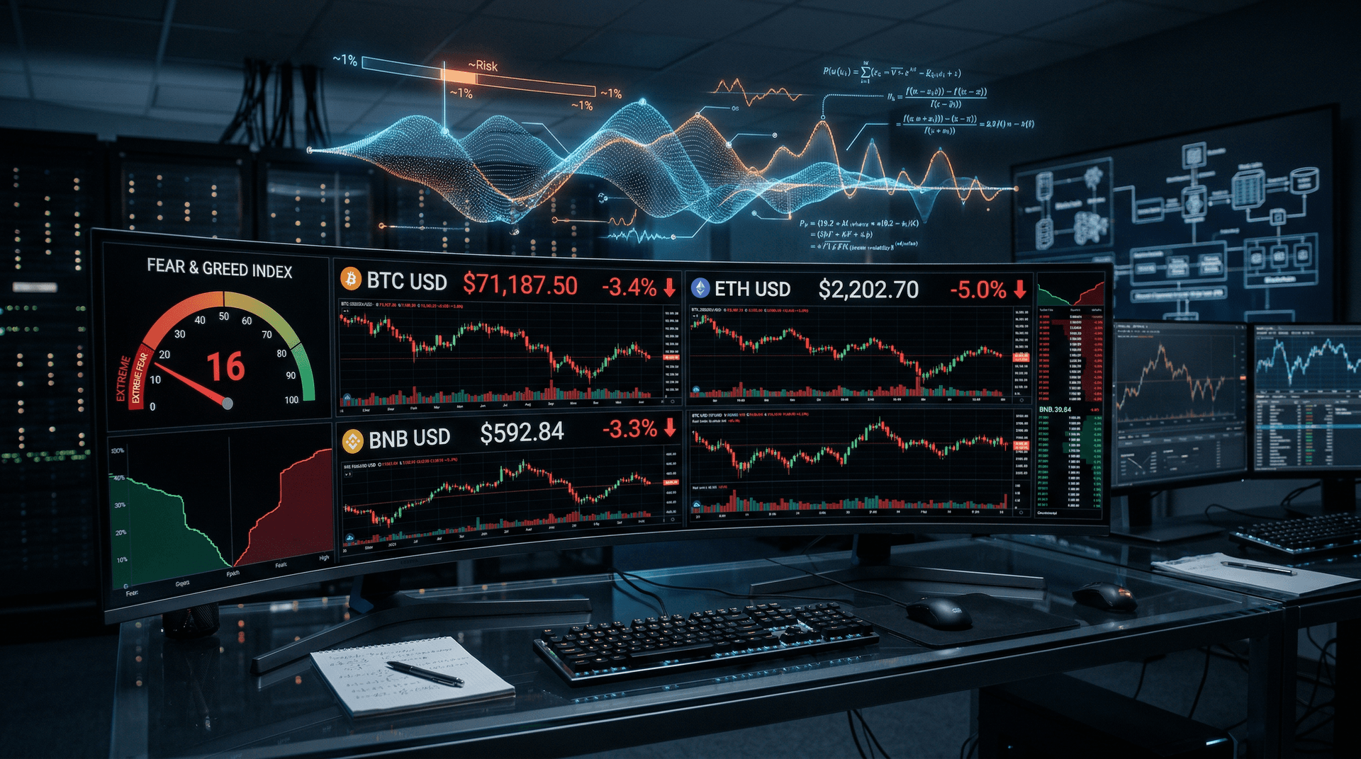 CZ's Risk Principle + AI Cuts Crypto Losses 45% in Volatility