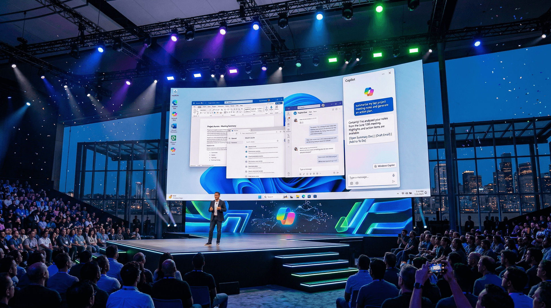 Microsoft Unveils Windows Copilot at Build 2023