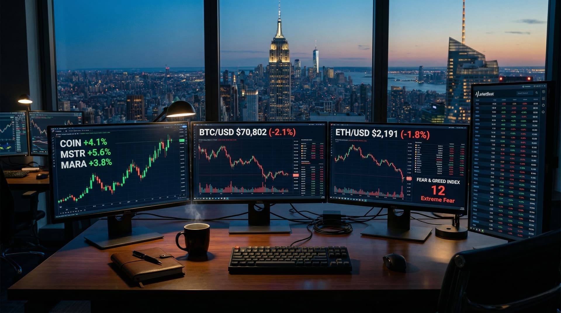 Best Cryptocurrency Stocks Surge 4%+ Amid BTC Dip