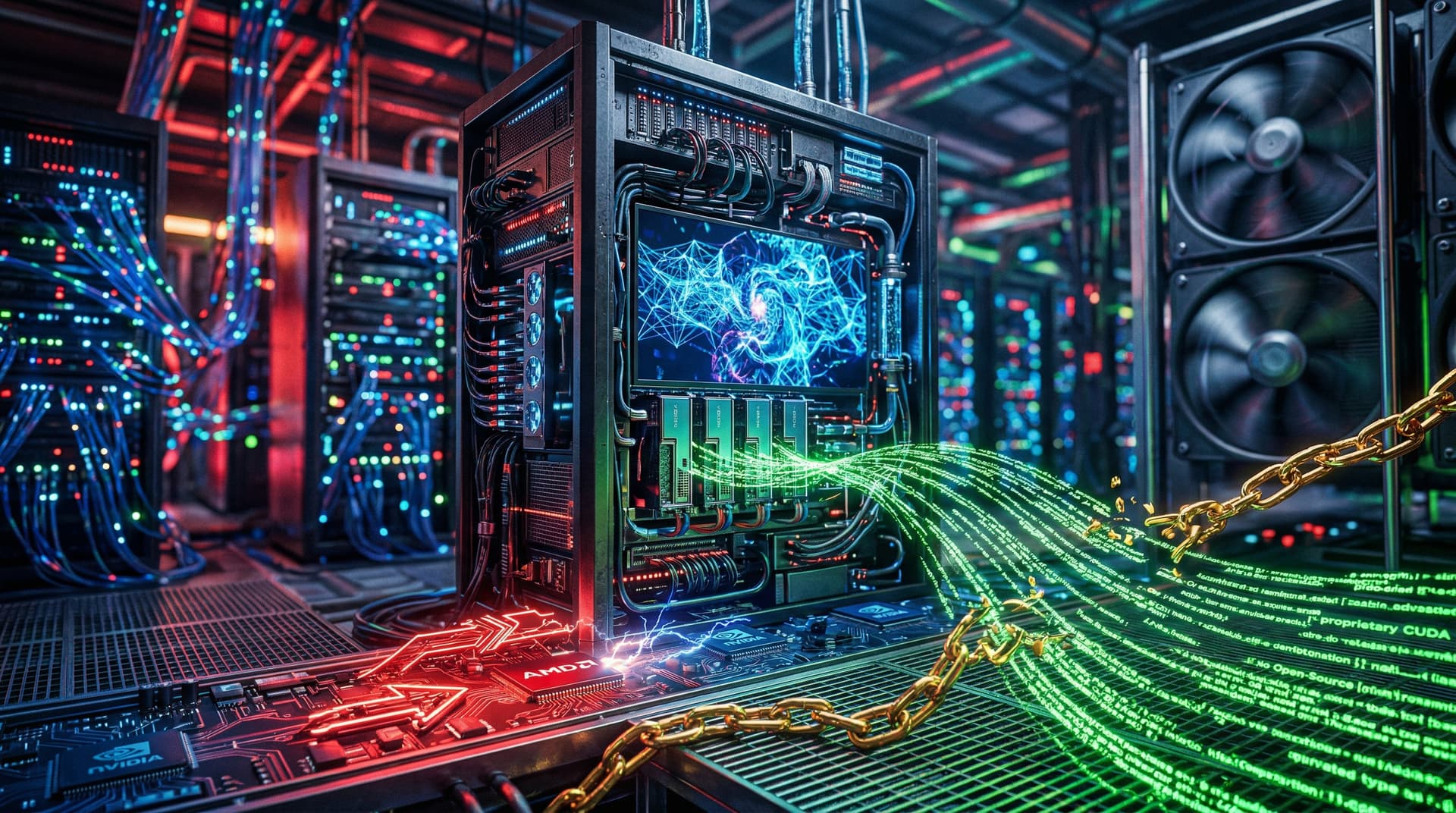 ROCm CUDA Challenge: AMD ROCm 7.0 Tops CUDA 18%