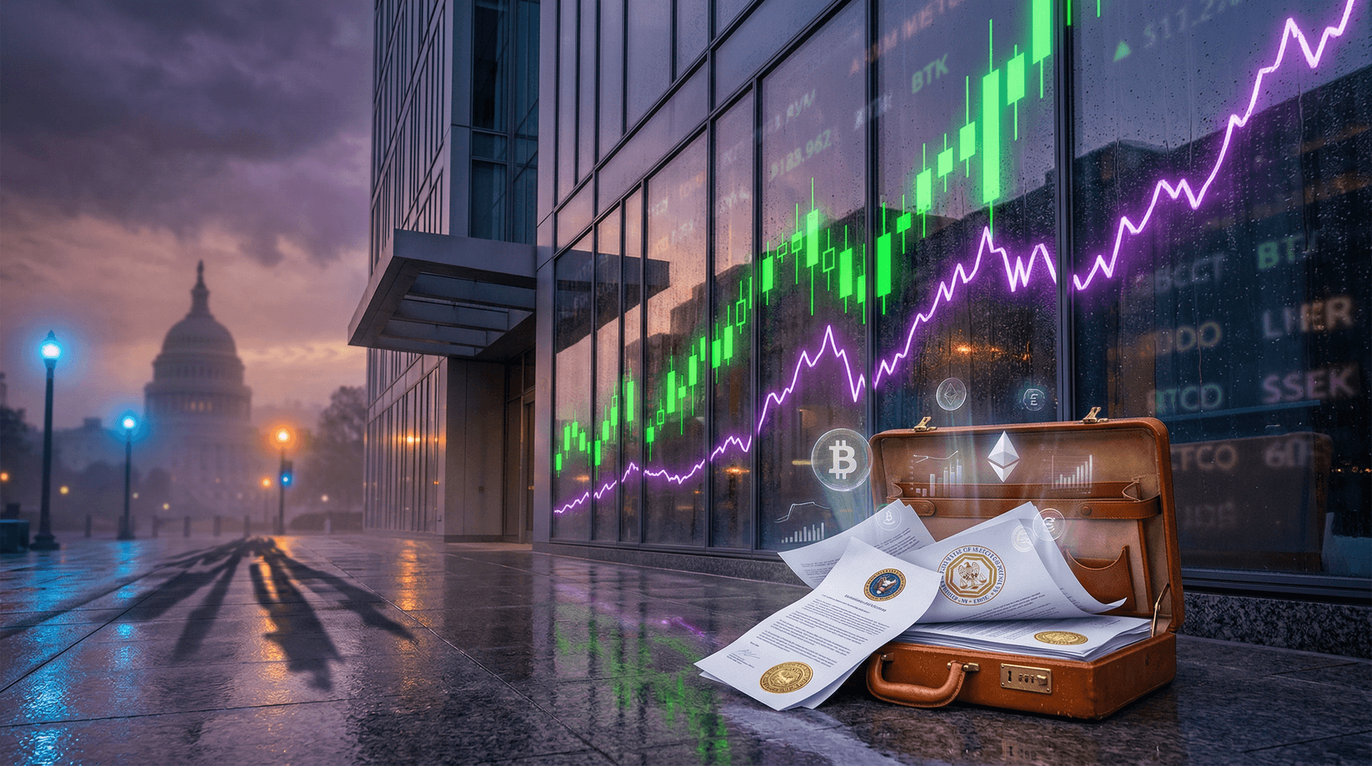Chris Giancarlo Crypto Advisory Launches as BTC Surges 5.6% to $75K