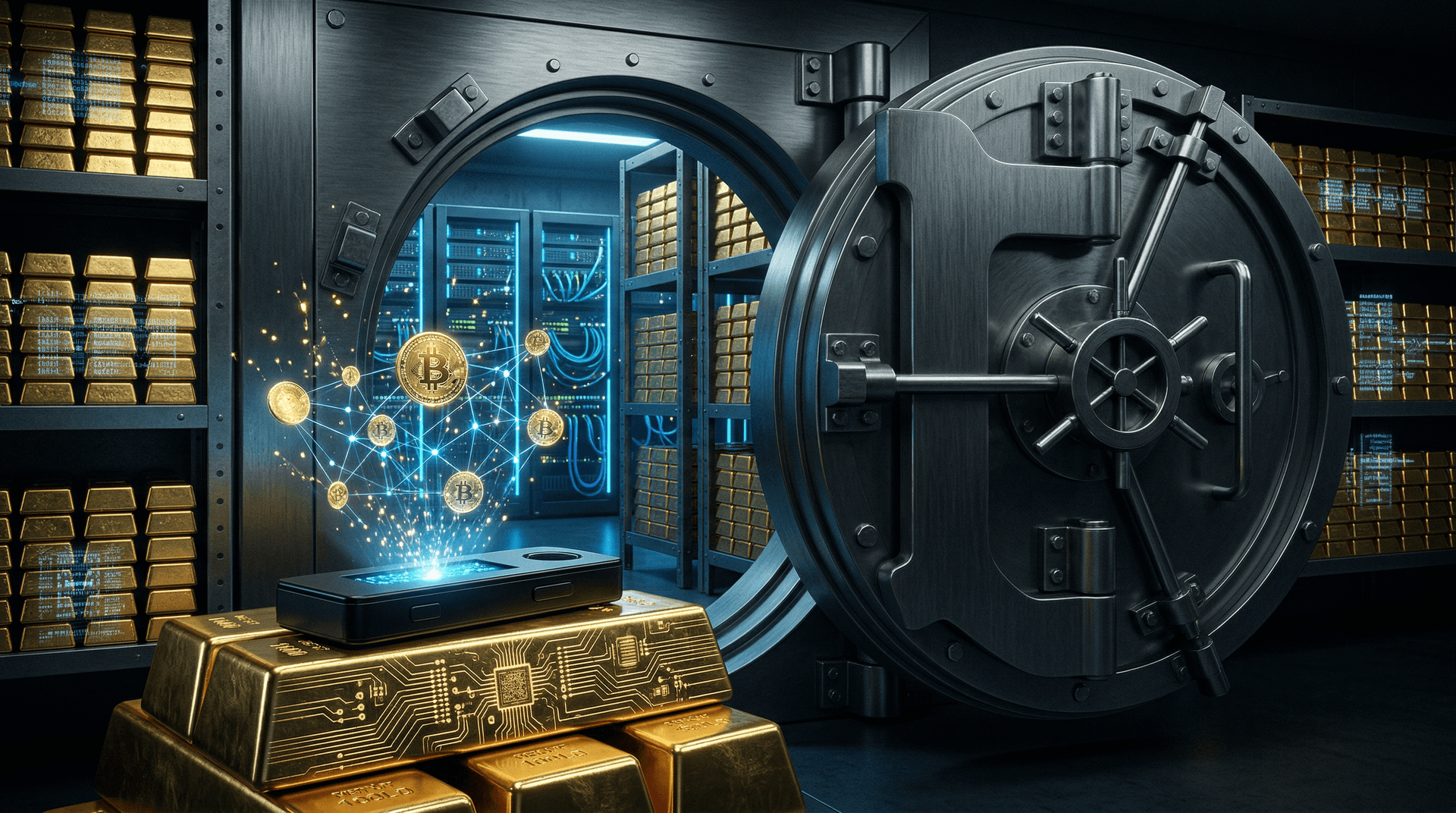 Gold Self-Custody Wallet Launches as BTC Surges to $74K