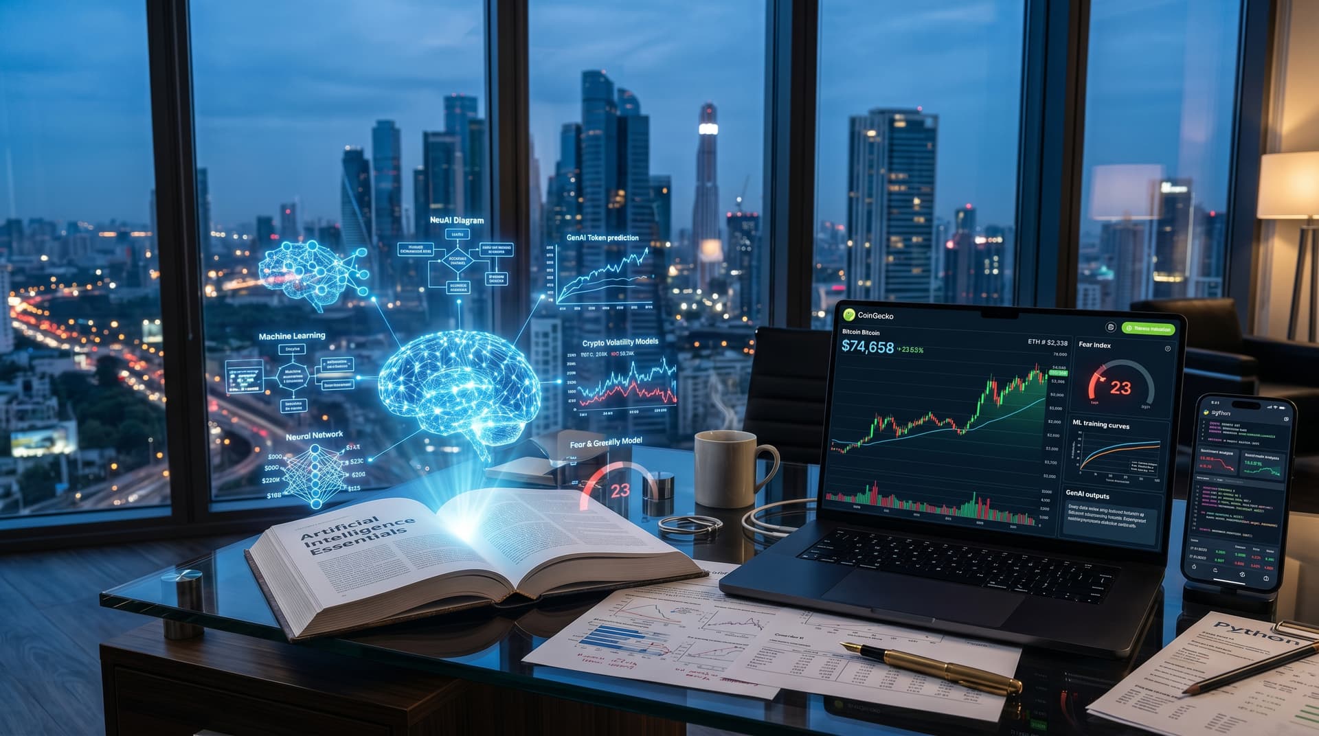 Vibrant Launches Artificial Intelligence Essentials as Bitcoin Surges Past $74K