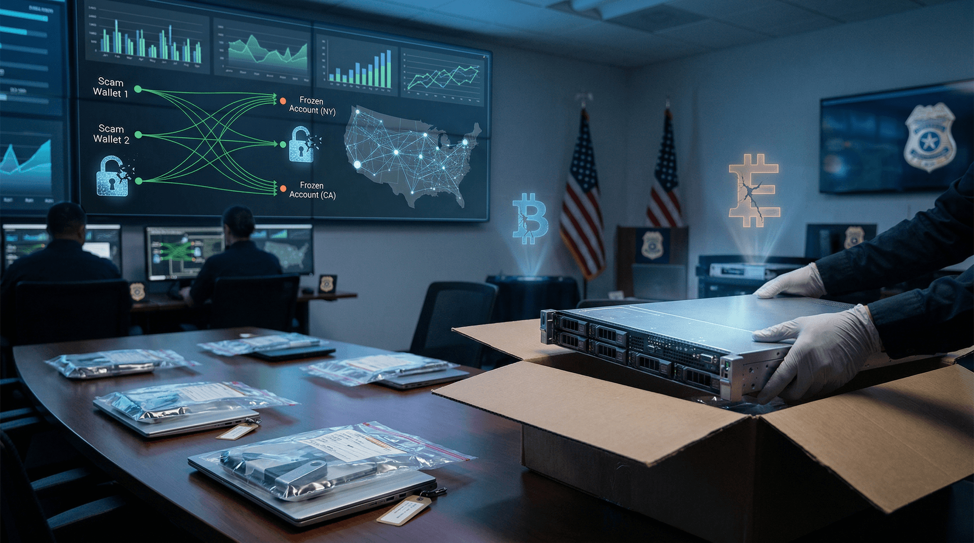 Operation Atlantic: Secret Service Halts $45M Crypto Fraud