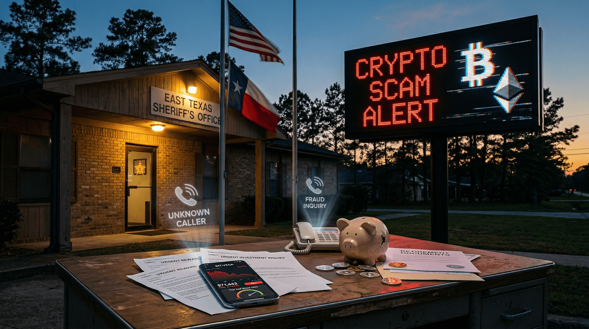 Crypto Scam Alert: East Texas Sheriff Warns Retirees
